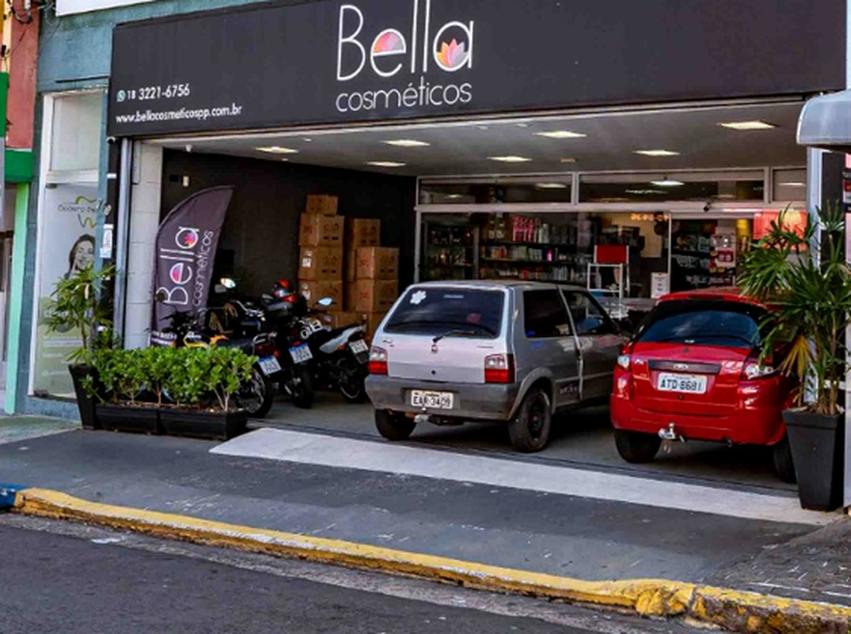 Fachada da loja